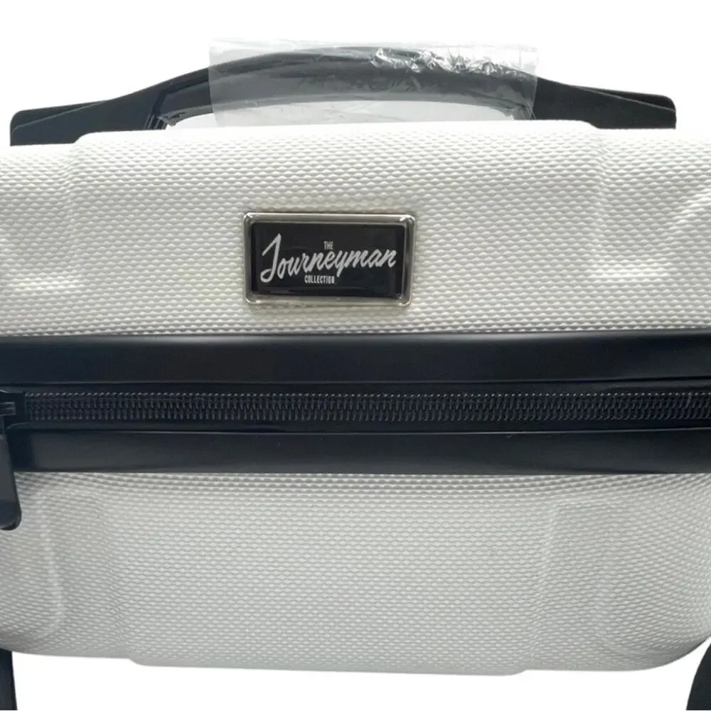 NEW - The Journeyman Collection women makeup travel small hardshell suitcase